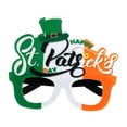 thumbnail image 2 of Novedad Patricio Shamrock Decoración Gafas Marco Foto Props Sombrero Gafas de lujo para disfraces Favores de fiesta Rugby Fútbol Estilo A Hugo  Anteojos de San Patricio, 2 of 9