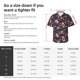thumbnail image 5 of Fotbe Cute Foxes Camisa Hawaiana para Hombre Unisex – Camisa Casual de Verano con Botones de Manga Corta de Algodón y Lino,XX-Large, 5 of 7