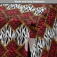 thumbnail image 4 of Savannah Dog Crate Cover, Animal Skin Stripes as Diamond Shapes Pattern Wild Life Concept Native Art, Easy to Use Pet Kennel Cover Small Dogs Puppies Kittens, 7 Sizes, Brown and Red, by Ambesonne, 4 of 6