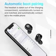 thumbnail image 3 of Auriculares compatibles con Bluetooth inalámbrico Recargable Recargable a prueba de sudor cancelación de auriculares deportivos auriculares llamando auriculares con micrófono sidaley EL022578-01B, 3 of 7