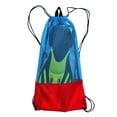 thumbnail image 3 of Snorkeling Mesh & Drawstring Closure, Shoulder Strap for Scuba Diving Swimming Travelling Beach - Choose Color Size M, 3 of 5