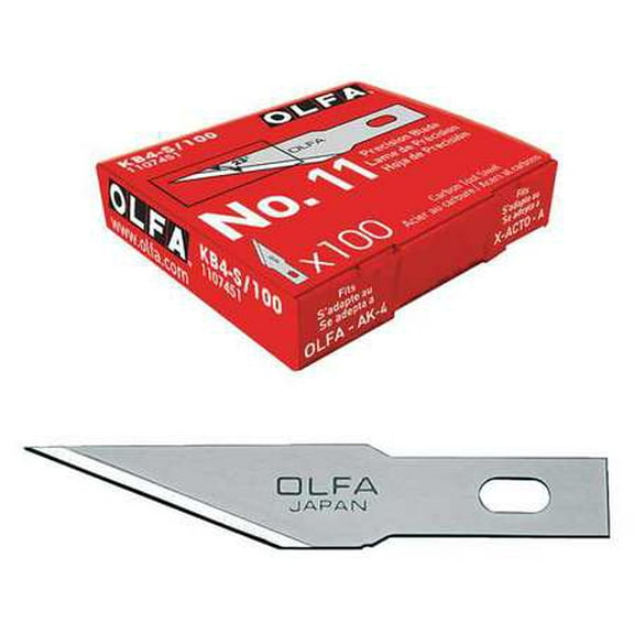 Olfa 1-5/8", Precision Art Blade, Silver, KB4-S/100