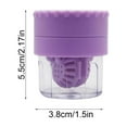 thumbnail image 3 of Case 2 in 1 Manual Washer Cleaner Storage Case Portable Size Solution Soaking Container for Travel Daily Use (4 Colors), 3 of 4
