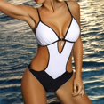 thumbnail image 2 of Traje de baño de una pieza para mujer, traje de baño envolvente con realce, figura que moldea el abdomen, Bikini con control de barriga, talla grande, traje de baño de una pieza re, 2 of 4