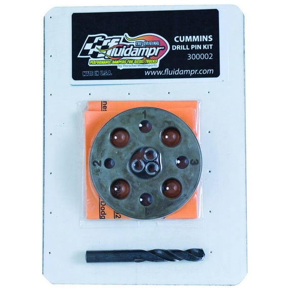 Fluidampr 300002 Harmonic Balancer Drill Pin Kit Fits/For Dodge/ Fits/For Fits select: 1994-2002 DODGE RAM 2500, 2003-2005 DODGE RAM 2500 ST/SLT