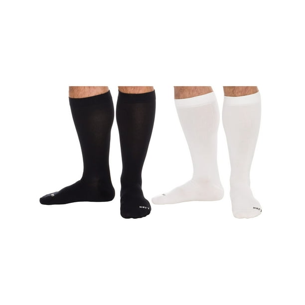 Copper Infused Compression Socks Knee High Anti Odor Nursing Compression Socks Walmart Com Walmart Com