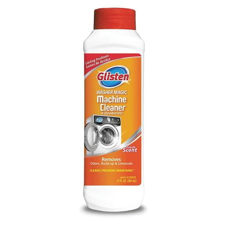 Glisten Washer Machine Cleaner, Fresh Scent, 12 Oz