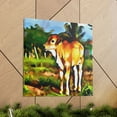 thumbnail image 6 of Calf in Neon Glory - Canvas, 6 of 10