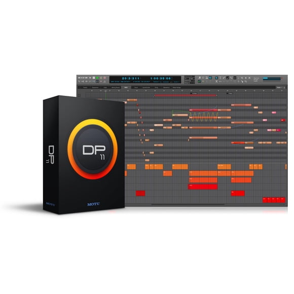 Software de estación de trabajo de audio MOTU Digital Performer 11