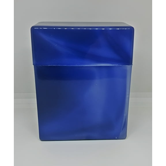 Fujima Blue King Size Flip-To-Open 30 Count Cigarette Case