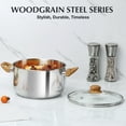 thumbnail image 4 of Koch Systeme CS 6QT Stainless Steel Stockpot with Heat-Resistant Bakelite Double Handle, Steel Soup pots with Lid, Dishwasher Safe, 4 of 9