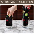 thumbnail image 4 of 2 Pcs Funny Kitchen Towels,Black Christmas Ornament Pattern Microfiber Dish Towels,Kitchen Tea Towels,Kitchen Towel Set (18" X 26"), 4 of 7