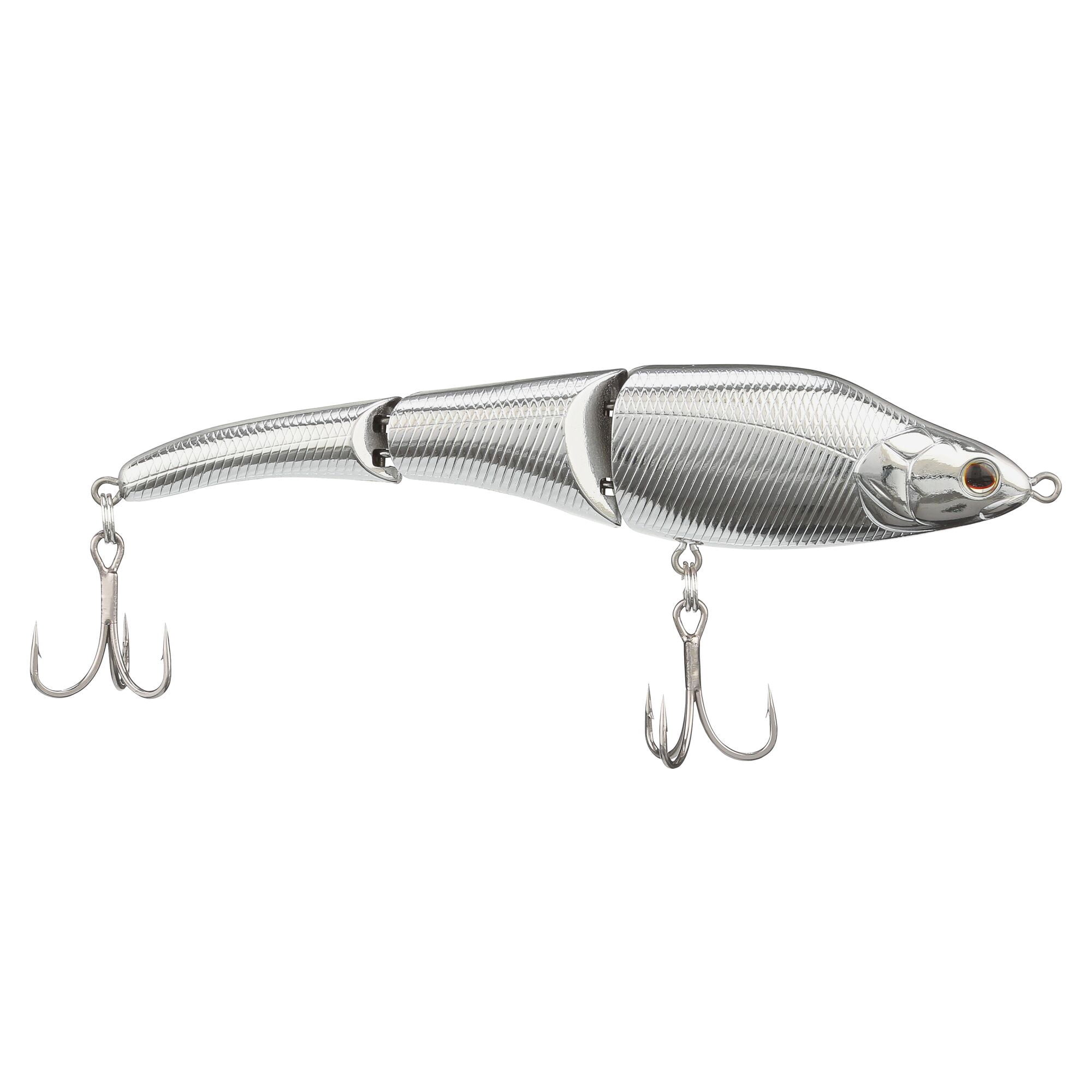 Berkley Magic Swimmer® Freshwater, 4.4 in, Swimbaits, Chrome (1 Count)