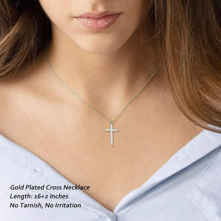 Cross necklace for girls deals