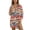 Hawaiian Vintage Palm Tree Print, variant on Renewold Bathing Suit Cover Up for Women Long Sleeve Button Down Shirts for Women Lightweight Comfy Beach Cover Up Shirt Casual Resort Wear Beach Tunic Top, Pink Blue Leopard Print, S