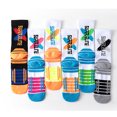 thumbnail image 5 of Fraobbg 4 Pack Mens Basketball Socks Elite Athletic Mid-Calf Crew Socks for Women Youth Boys, 5 of 8