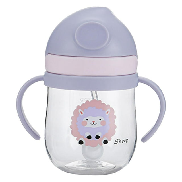 Taza para sorber de bebé CUTICAT Silicona 250 ml Violeta