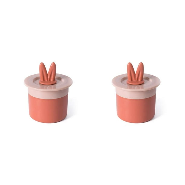Bewildely Espuma de burbujas para limpieza facial, taza de espuma, fabricante de espuma para baño, naranja y rosa naranja y rosa 2Conjunto