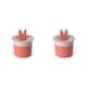 thumbnail image 1 of Bewildely Espuma de burbujas para limpieza facial, taza de espuma, fabricante de espuma para baño, naranja y rosa naranja y rosa 2Conjunto, 1 of 6