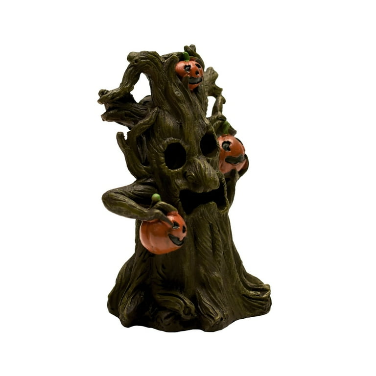 Light Up Mini Haunted Tree Halloween Fairy Garden LED Landscape Miniature Decor Light Up Mini Haunted Tree Halloween Fairy Garden LED Landscape Miniature Decor