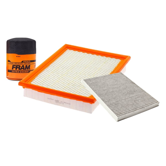 Kit De Filtro de Aire, Filtro de Aceite y Filtro de Cabina 3 PIEZAS Compatible con Cadillac Deville V8 4.6L del 2000 al 2005