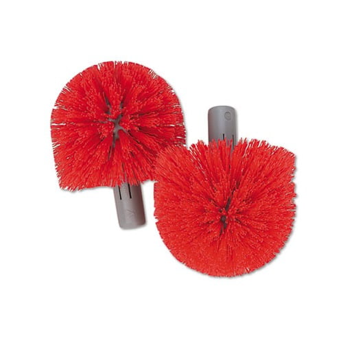 Replacement Heads for Ergo Toilet-Bowl-Brush System 2/Pack, 5 Packs/Carton