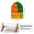 thumbnail image 2 of Susaid Colorful Building Blocks Print Winter Beanie for Men Women, Lined Beanie Soft Warm Knit Hat Ski Cuffed Cap, 2 of 6