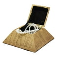 thumbnail image 6 of Ebros Ancient Egyptian Themed Carved Pyramid Hinged Jewelry Box Figurine Decorative Trinket Box Statue Gods of Egypt Horus Sekhmet Anubis Hathor with Egyptian Hieroglyphs As Archaeology Wonder Decor, 6 of 6