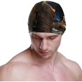 thumbnail image 2 of Wekity Swimming Cap Tigers Unisex Adult Wekity Polyester, 2 of 4