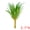 Green, variant on Unique Bargains 5pcs Flocked Artificial Sword Grass Pink Green 9.5"