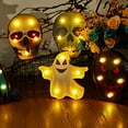 thumbnail image 4 of Halloween Decorations Pumpkin Lights Spider Bat Ghost LED Night Light Creative Decorative Table Lamp Halloween Ornaments for Home Party Decoration, 4 of 4
