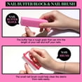 thumbnail image 3 of Kit de herramientas para el cuidado de las uñas FANDAMEI 100/180, pinzas para cutículas, 3 of 7