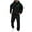 Black%GC%, variant on CONZONE Mens 2 Piece Sweatsuits Casual Men's Jogging Tracksuit Set Letter Graphic Pullover Hoodie Pants Sweat Suit for Men Cozy Fall Winter Athletic Track Suit Outfits