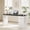 White-black, variant on Gaderth 61" Executive Computer Desk with Built-in Power Outlet & USB Ports,Adjustable Shelf, Fluted Cabinet Door, Golden Metal Handles,Spacious Wood Writing Desk with Storage for Home Office, Work