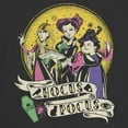 thumbnail image 2 of Junior's Hocus Pocus Witch Tattoo Art Graphic Tee Black Small, 2 of 3