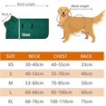 thumbnail image 4 of Albornoz para Perros - Albornoz para Perros Pequeños, Medianos y Grandes, para Perros y Gatos, con Súper Absorbente para Secado Rápido (Verde M), 4 of 5