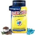 thumbnail image 1 of Energize Caffeine Pills, Fast Acting All Day Energy Pills & Natural Nootropics Support Supplement with Time Release Caffeine, Energy Support for Men and Women, No Jitters, No Crash (84 Tablets), 1 of 5