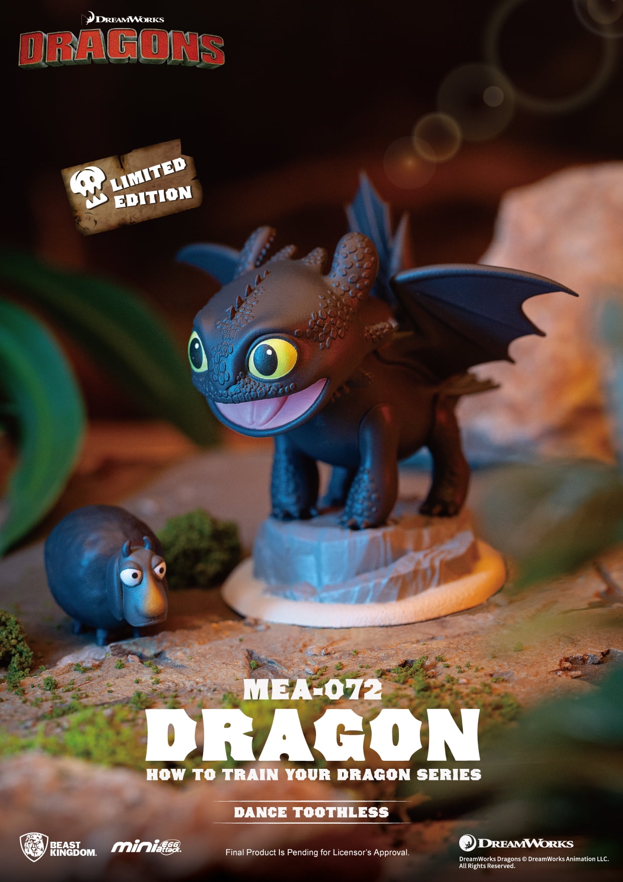 How to train your dragon series Blind box set (6 pcs)