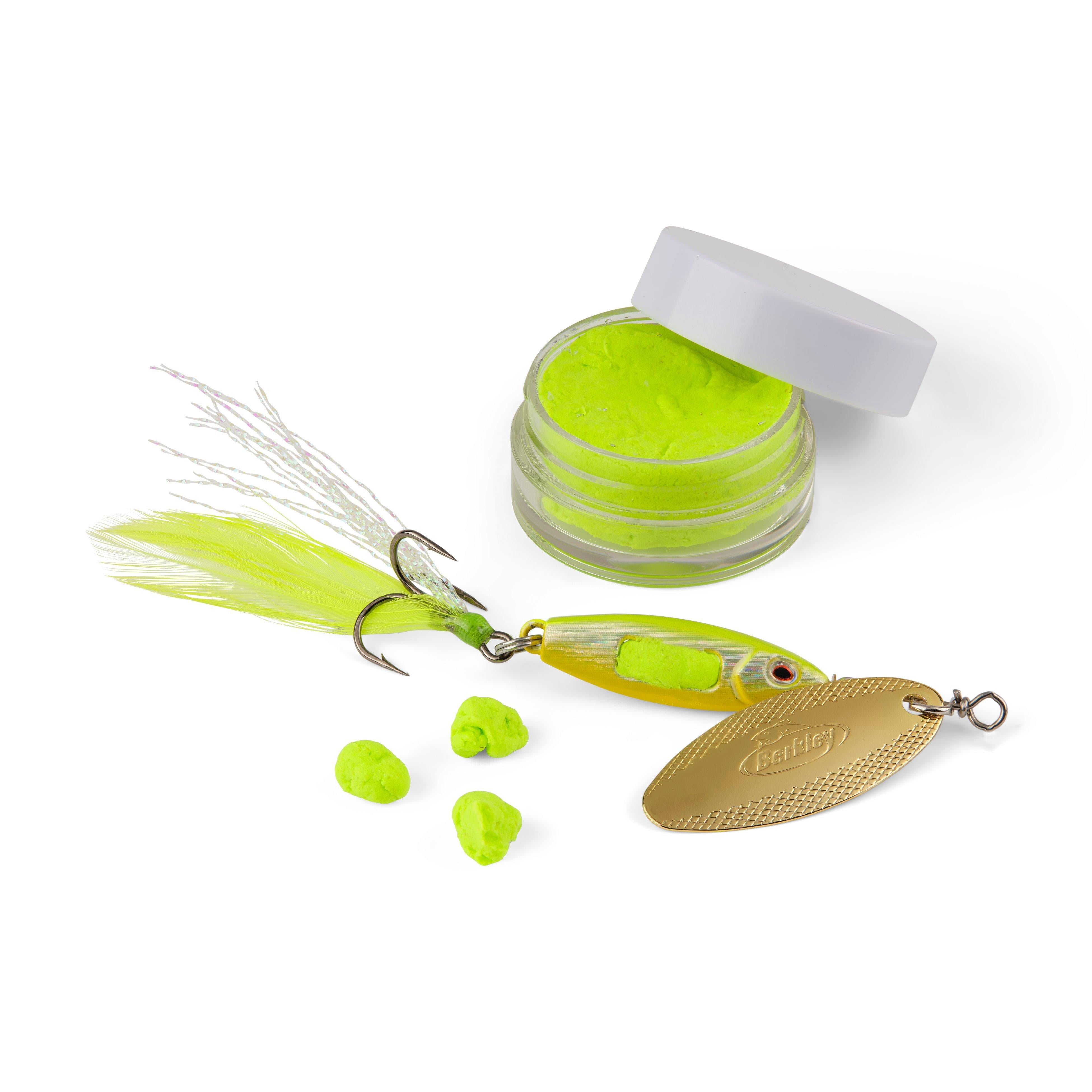 Berkley Dough Rider Minnow, 3/8 oz, Lime Chartreuse