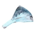 thumbnail image 2 of SPRING PARK Women Boho Tie Dye Wide Elastic Stretchy Fitness HairBand Running Headband Sports Headwrap, 2 of 8