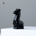thumbnail image 3 of PENGXIANG Statue de Faon Collection Naturelle Mignonne Pierre Miniature Sculptée Décoration de Guérison, 3 of 5