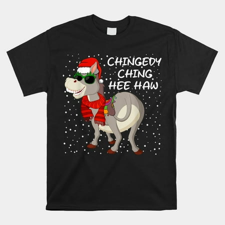 Donkey Italian Xmas Funny Donke Pajamas Christmas Shirt