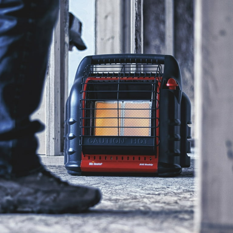 Mr. Heater Big Buddy Portable 4,000, 9,000, or 18,000 BTU Propane Heater  MH18B - Walmart.com