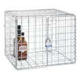 thumbnail image 2 of HUBERT® Lockable Security Cage Chrome Wire - 18"L x 24"W x 15"H, 2 of 7
