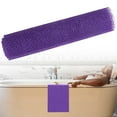 thumbnail image 2 of Bath Sponge, Net Sponge, Long Net Bath Sponge, Exfoliating Bath Wash Cloth,Long Sponge, Body Exfoliator, Shower Accessories, Back Foot Scalp Scrub Dead Skin Remover, 11.8X27.5 inch, 2 of 7