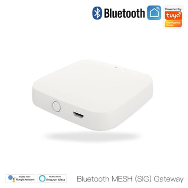 Amdohai Robot Pousse-Switch Intelligent BT au Toucher du Doigt, Contrôle par Application et Minuterie, Aucun Câblage Requis, compatible avec Alexa, Google Assistant Lorsqu'Utilisé avec HomeHub