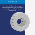 thumbnail image 3 of Juego de filtros de repuesto para humidificador Westinghouse Ceramic x4, 3 of 6