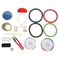 thumbnail image 1 of Kit de costura, diseño compacto, práctica caja de costura portátil para principiantes, viajeros, adultos, estudiantes, 1 of 14