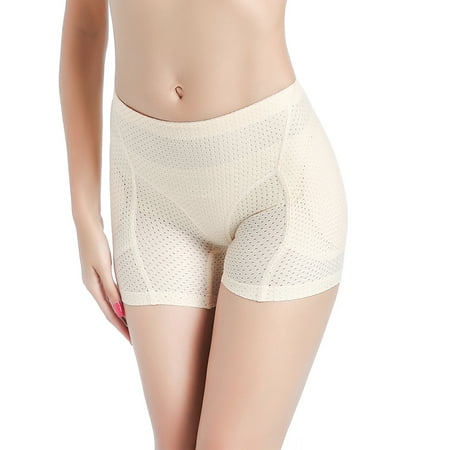 Women s Seamless Padded Underwear Low Waist Enhancer Panty for Yoga Running Fitness Daily Wear