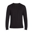 thumbnail image 5 of George Men's & Big Men's Drop Needle Crewneck Sweater, Sizes S-3XL, 5 of 5